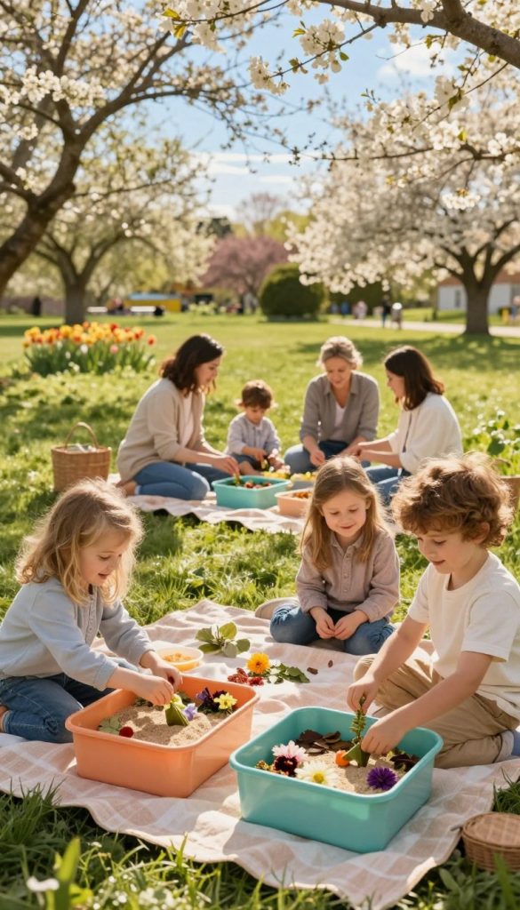 diy sensorik spiele frühjahr