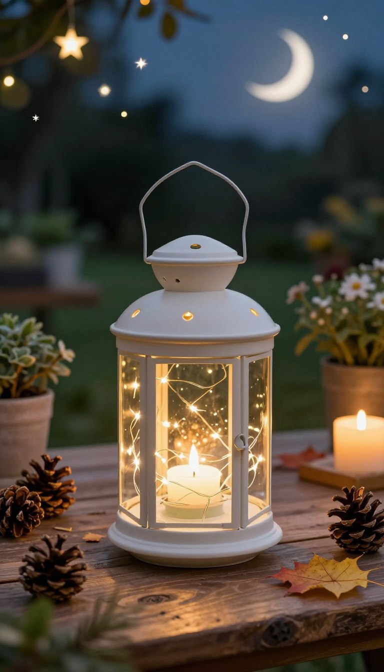 diy sonnenglas laterne