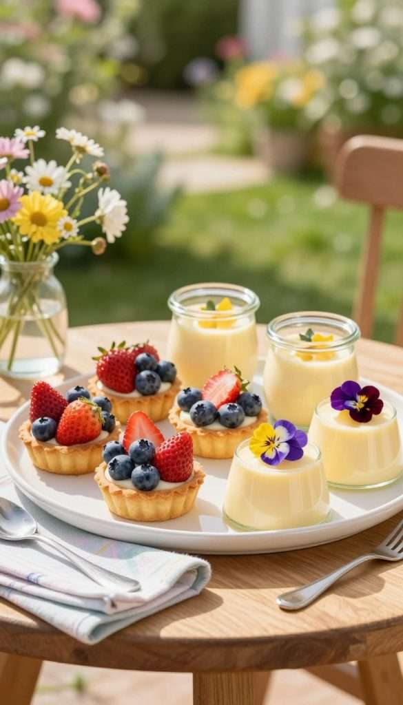 einfache desserts frühling