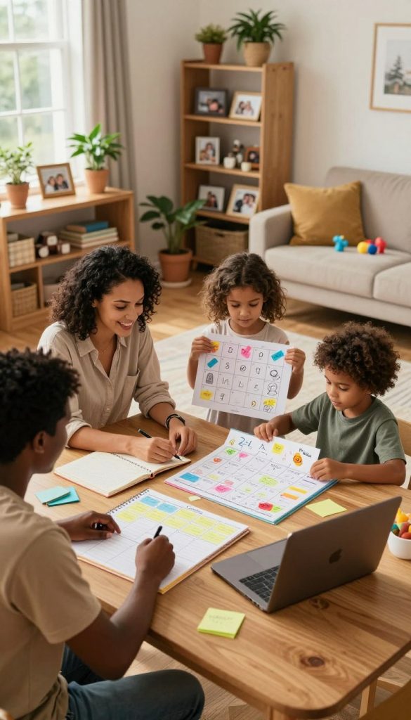 familien zeitmanagement tipps