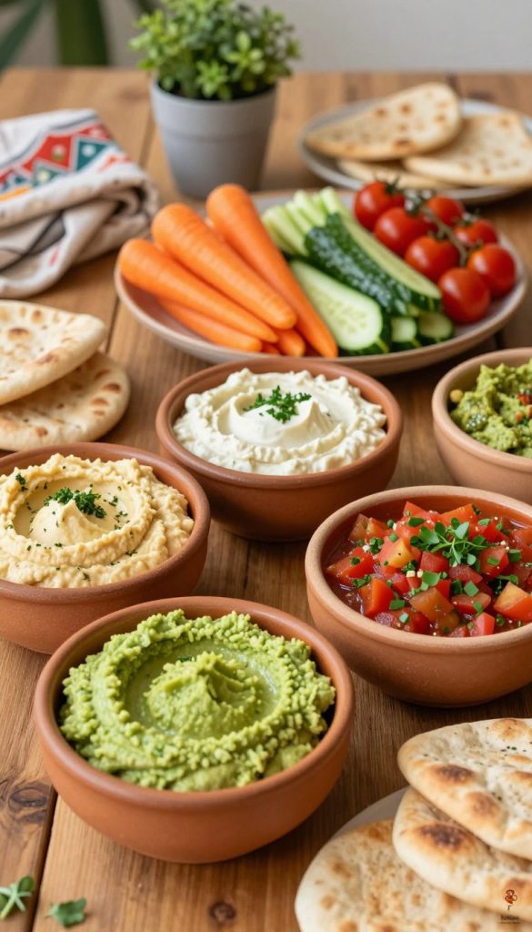 familienfreundliche dips