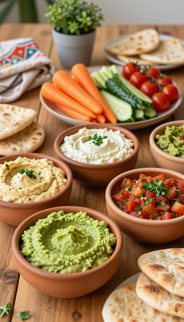 familienfreundliche dips