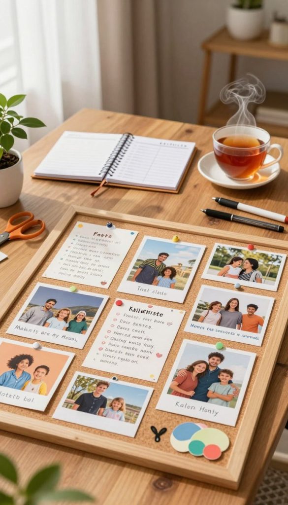 familienvision board ideen