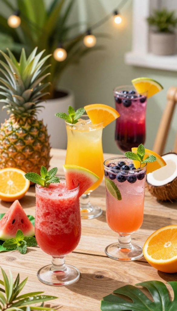 fruchtige sommergetränke