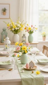 frühlingsdeko helle töne