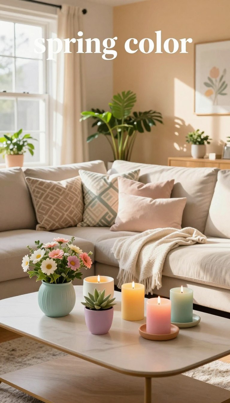 frühlingsfarben wohntrend