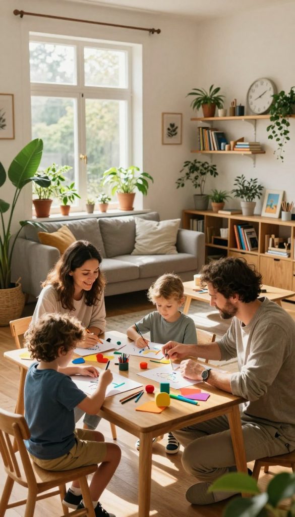 gemeinsame nachmittagsroutine