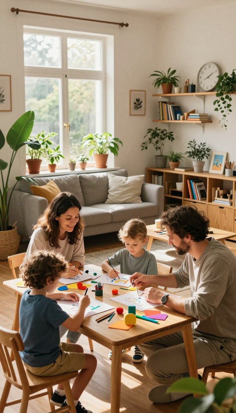 gemeinsame nachmittagsroutine