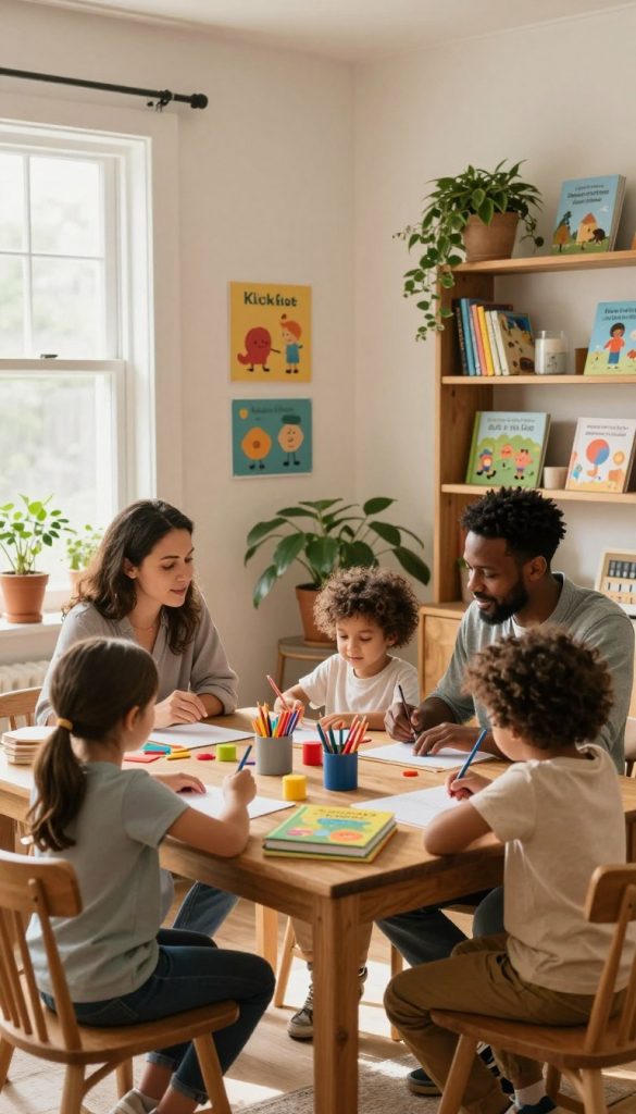 gemeinsames lernen familie