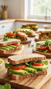 gesunde sandwich rezepte