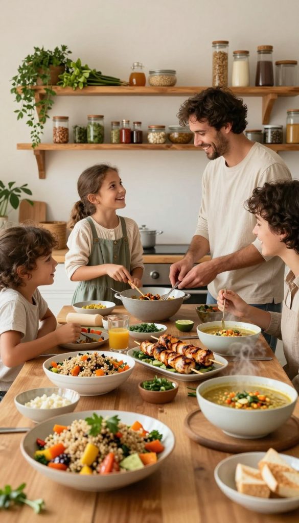 high protein familienrezepte
