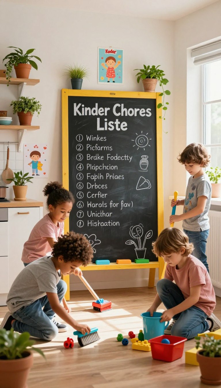 kinder chores liste