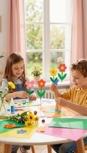 kinder frühling bastelprojekte