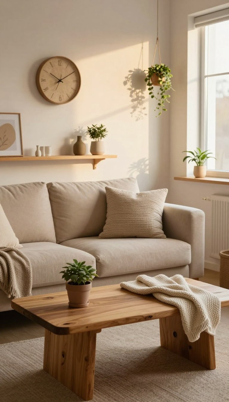 minimalistic cozy interior