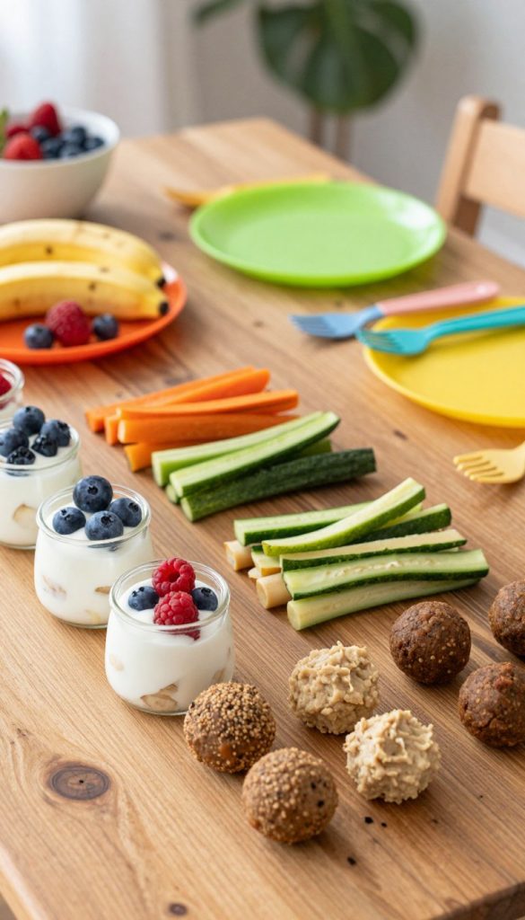 proteinreiche snacks kinder