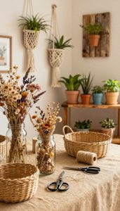 ressourcenschonende diy deko