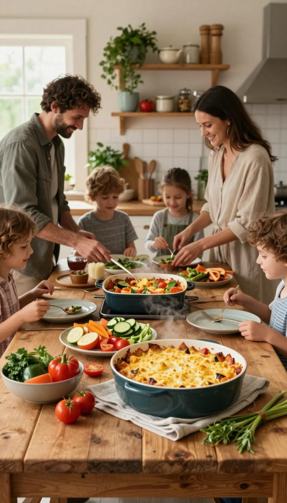 schnelle ofengerichte familie