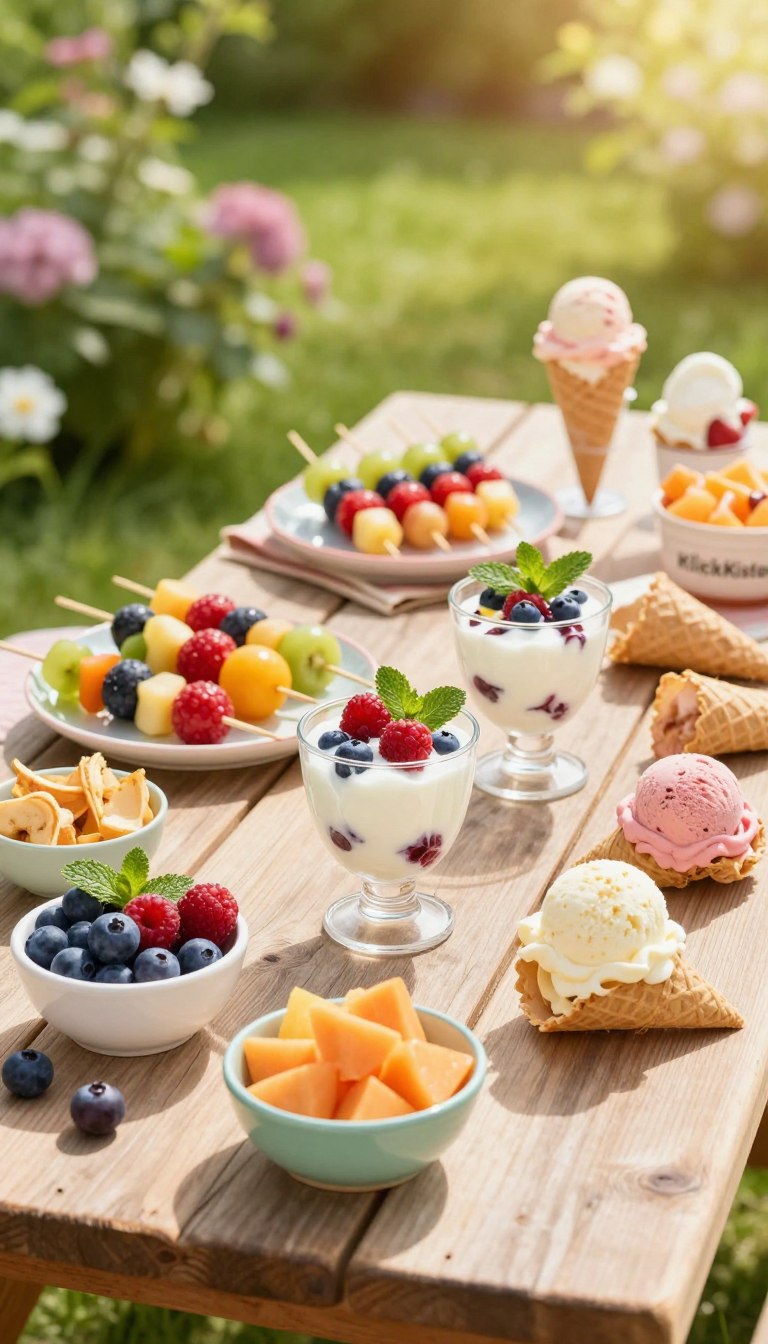 sommer desserts kinder