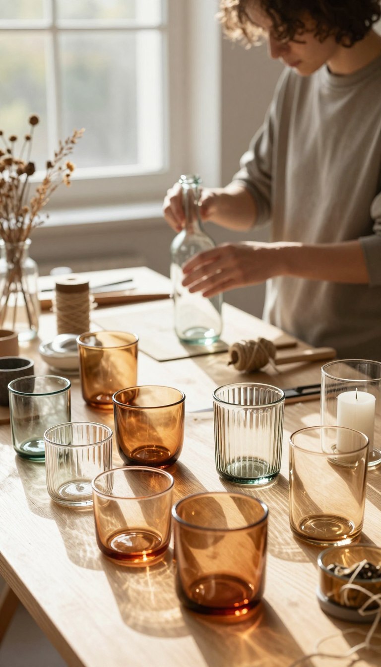 upcycling glas ideen