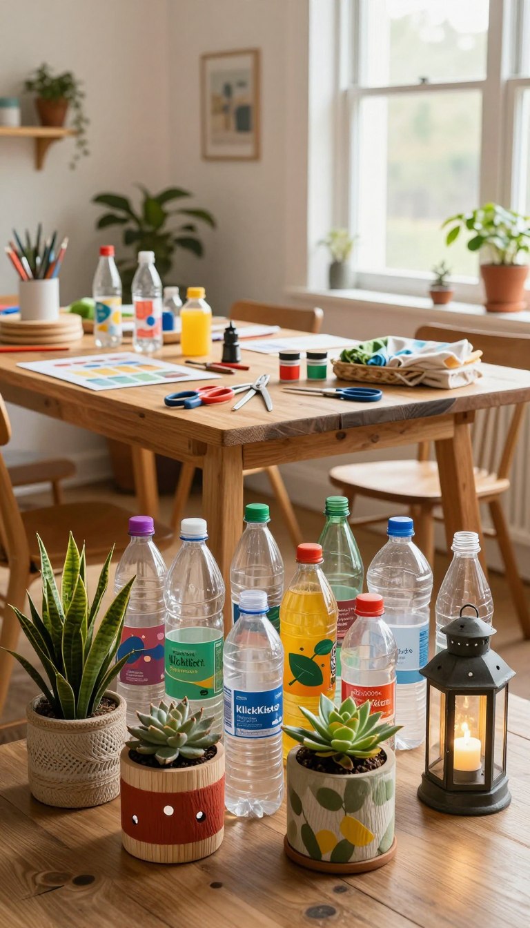 upcycling plastikflaschen