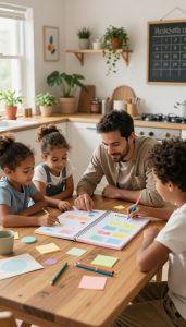 wochenplan familie ideen