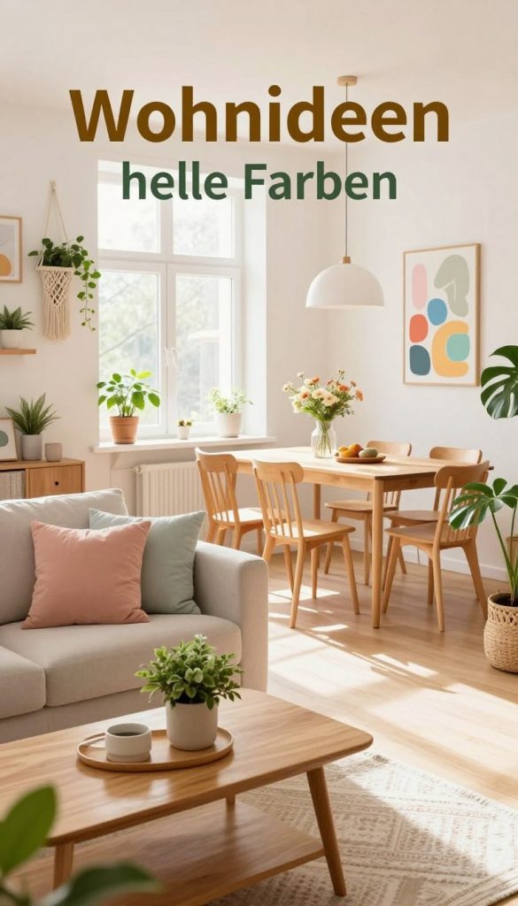 wohnideen helle farben