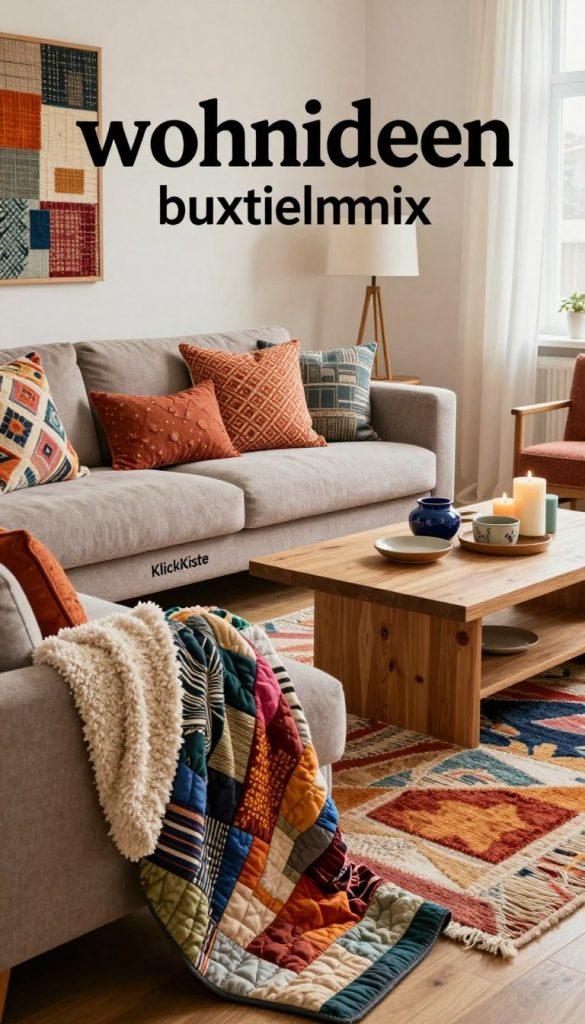 wohnideen textilmix