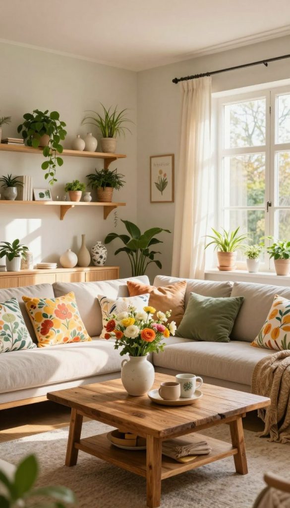 wohnung frühlingsfrisch einrichten