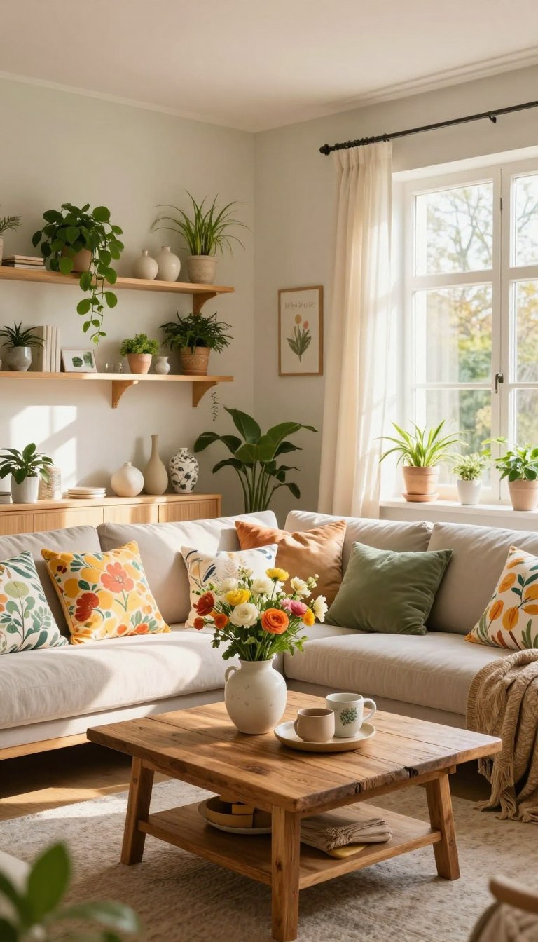 wohnung frühlingsfrisch einrichten