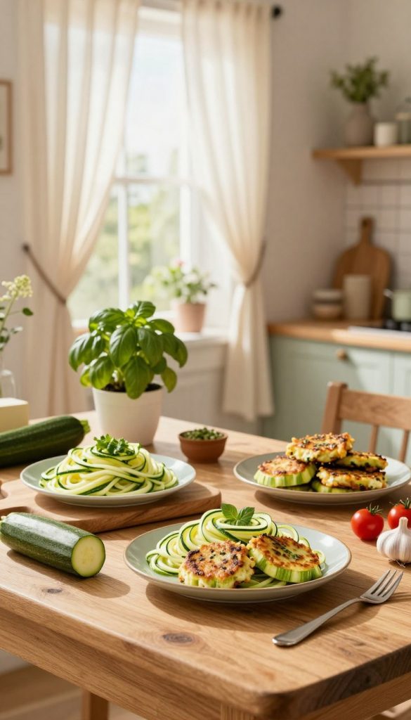 zucchini rezepte frühling