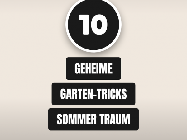 10 geheime Garten-Tricks die deinen Sommer in einen Traum verwandeln