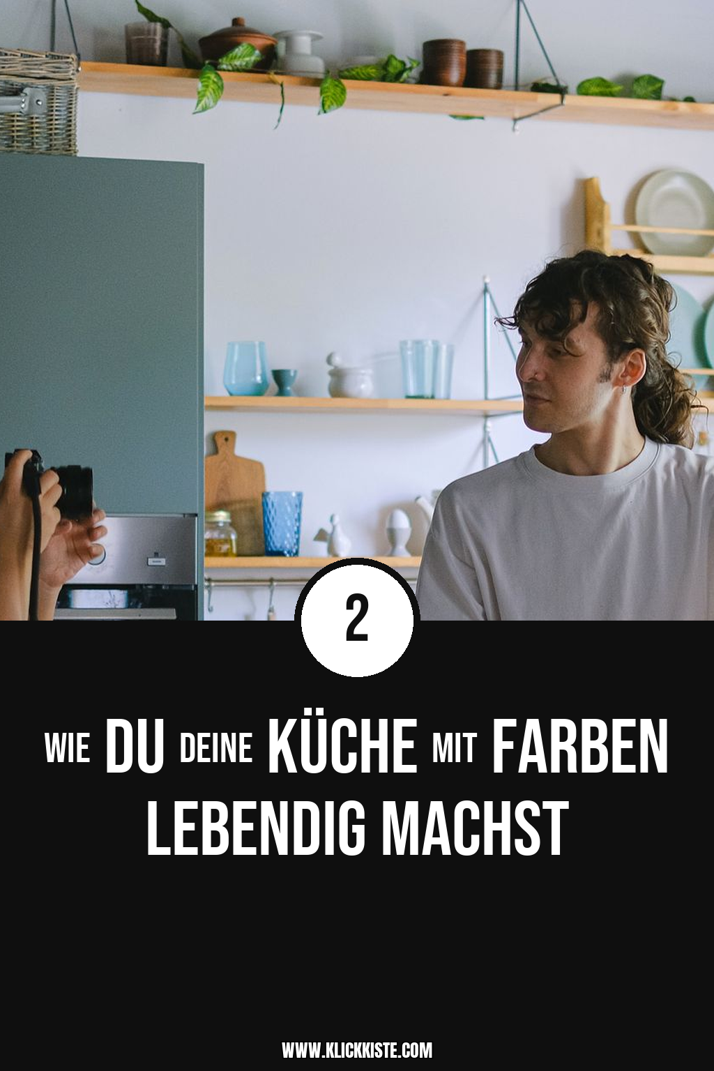 Pinterest Pin Wie du deine Küche mit Farben lebendig machst
