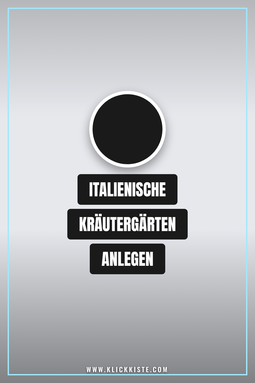 Pinterest Pin Italienische Kräutergärten anlegen