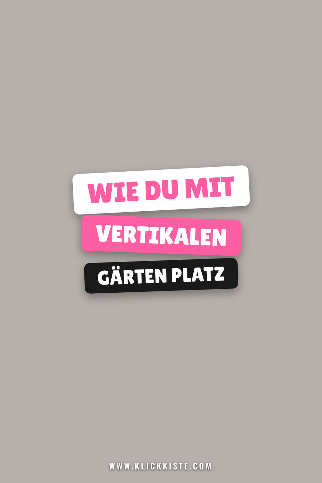 Pinterest Pin Wie du mit vertikalen Gärten Platz sparst