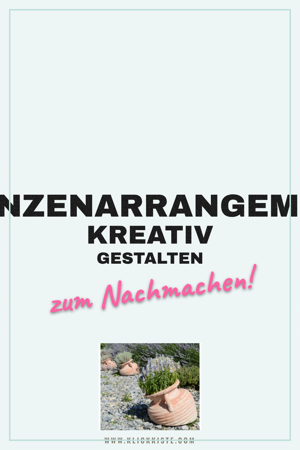 Pinterest Pin Pflanzenarrangements kreativ gestalten