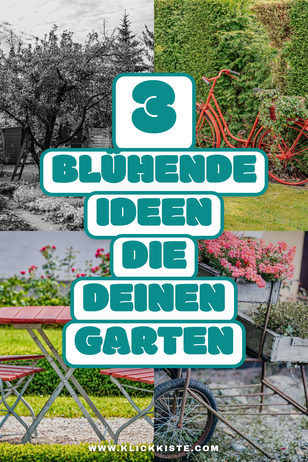 Pinterest Pin So gestaltest du ein blühendes Pflanzenparadies