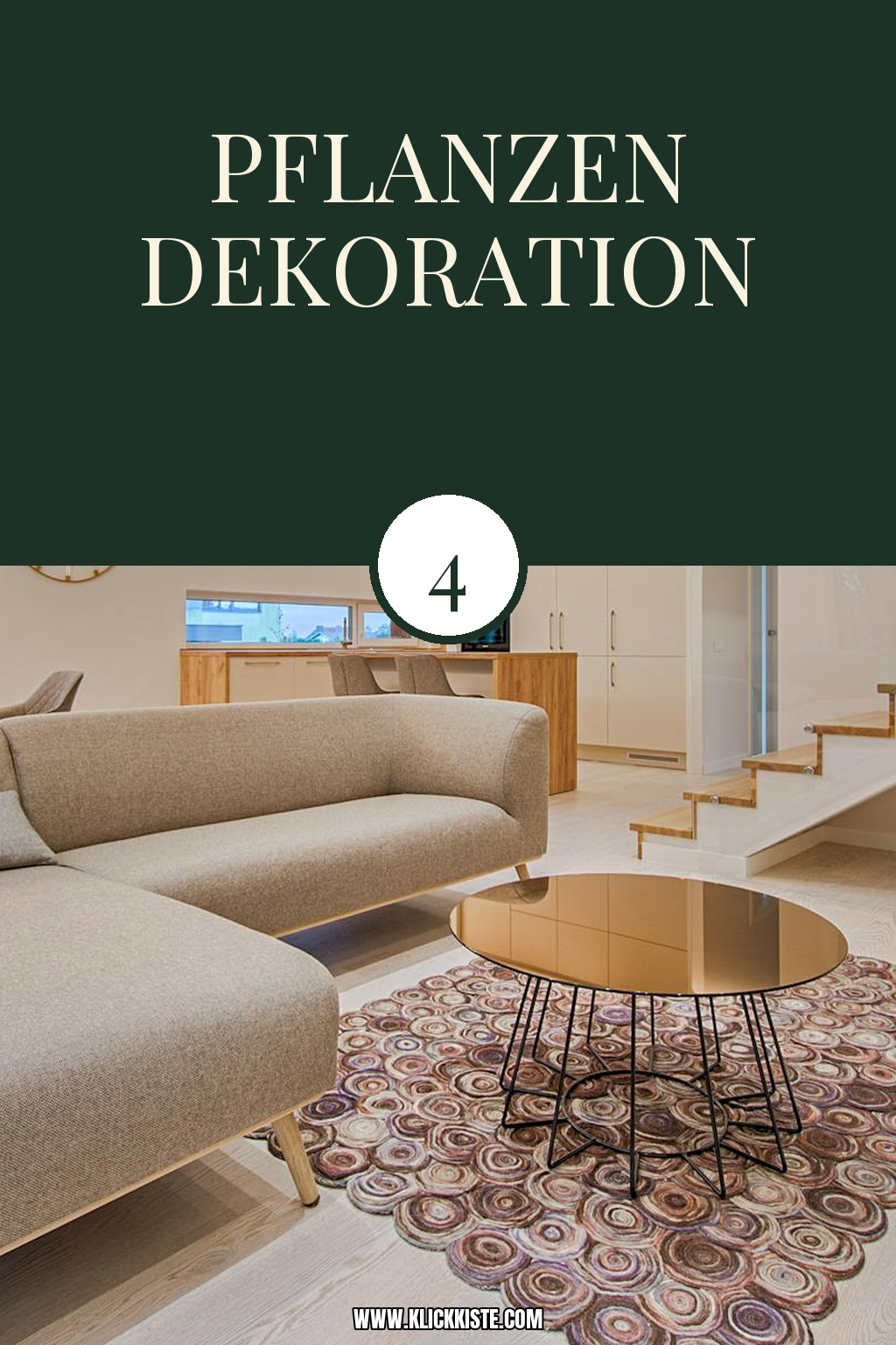 Pinterest Pin Pflanzen als Dekoration