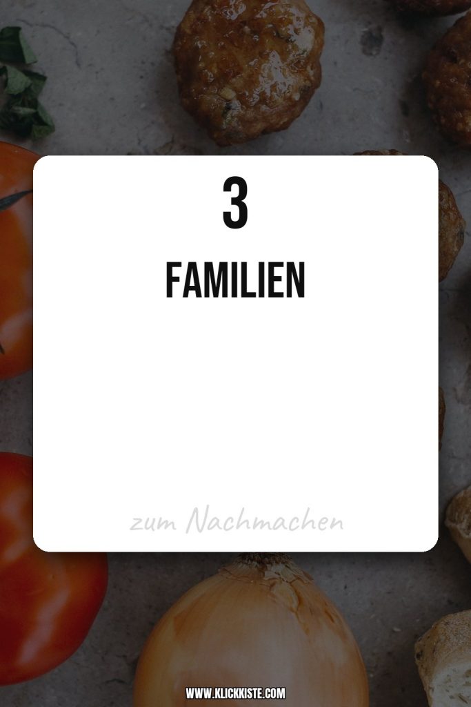 3 Familien-Rezepte zum gemeinsamen Kochen
