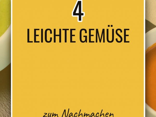 4 leichte Gemüse-Rezepte für warme Tage