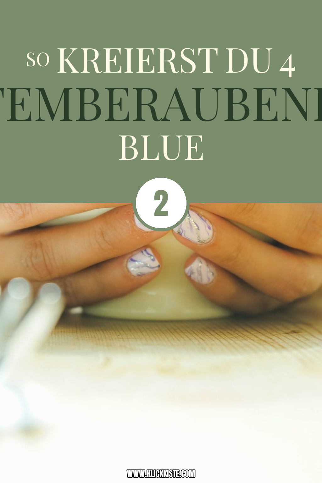 Pinterest Pin So kreierst du 4 atemberaubende Blue-Chrome-Nail-Designs