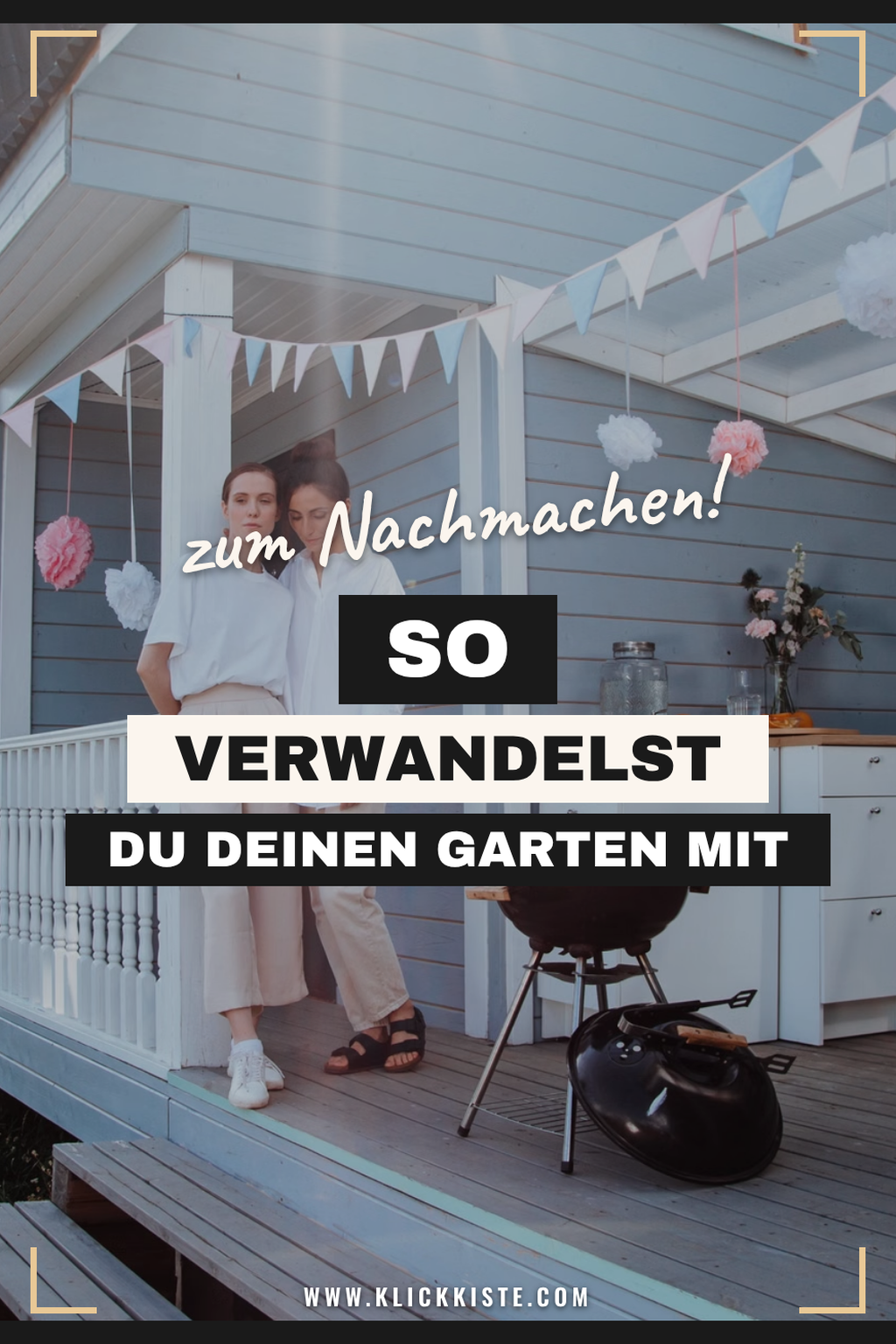 Pinterest Pin So verwandelst du deinen Garten mit 5 skandinavischen Tipps