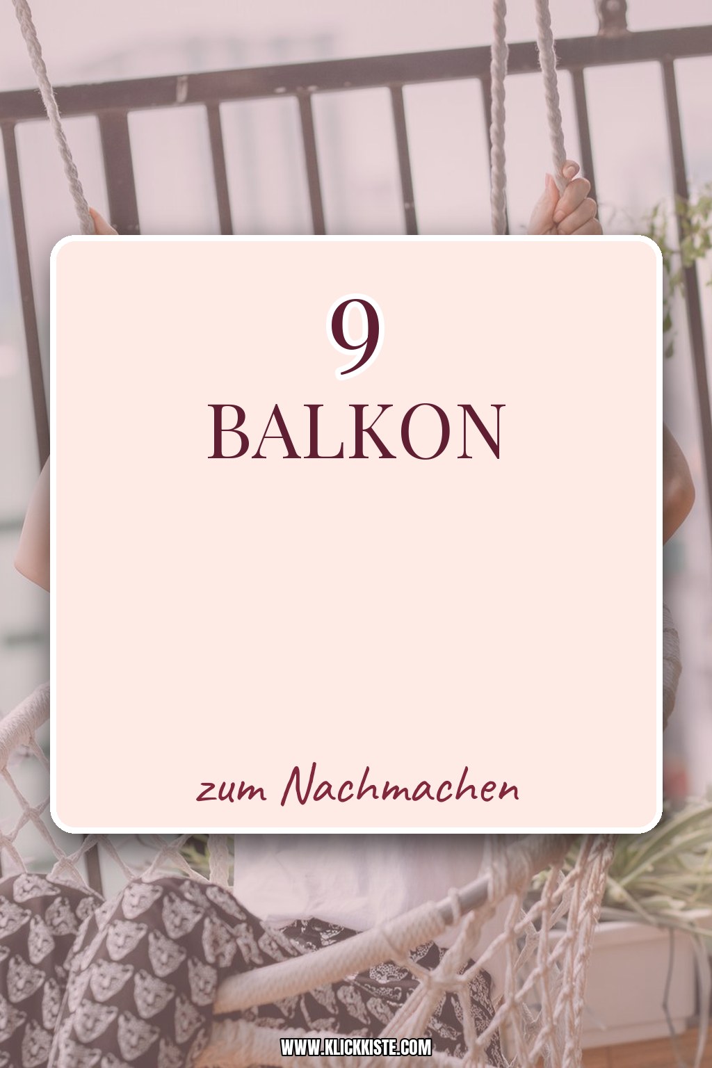 9 Balkon-DIYs für gemütliche Sommerabende