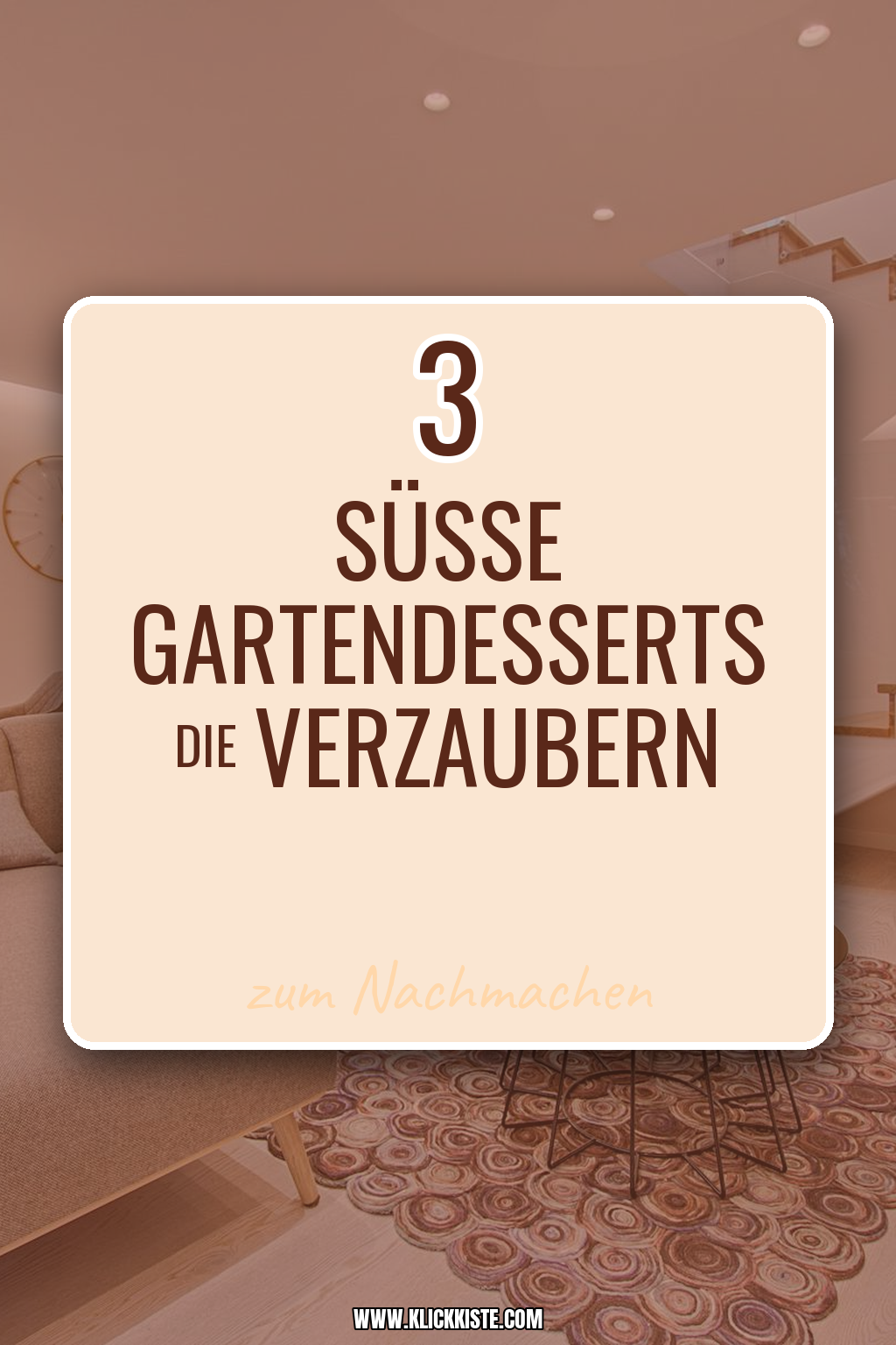 Pinterest Pin Süße Verführungen für deinen Garten