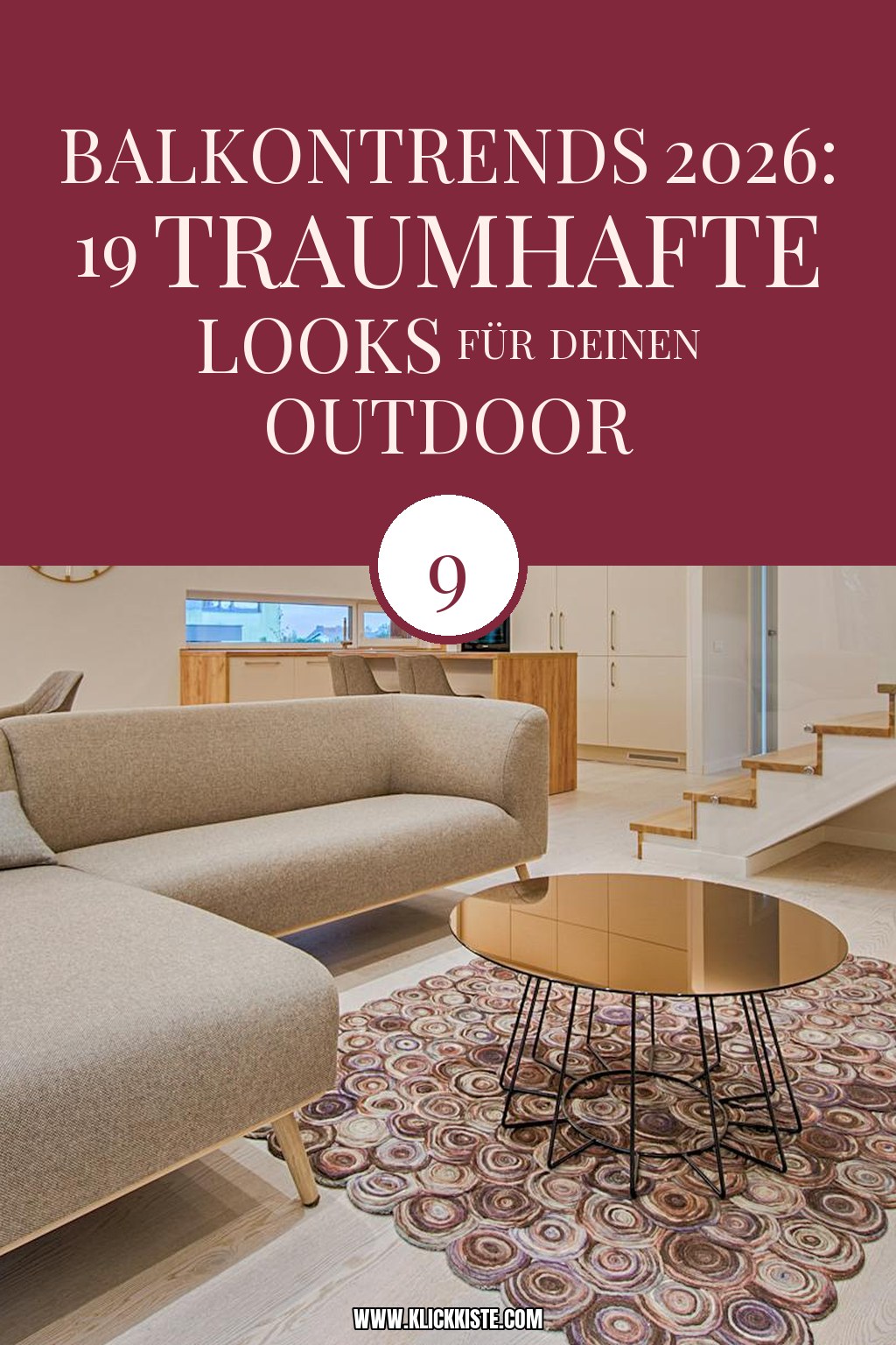 Balkontrends 2026: 19 traumhafte Looks für deinen Outdoor-Bereich