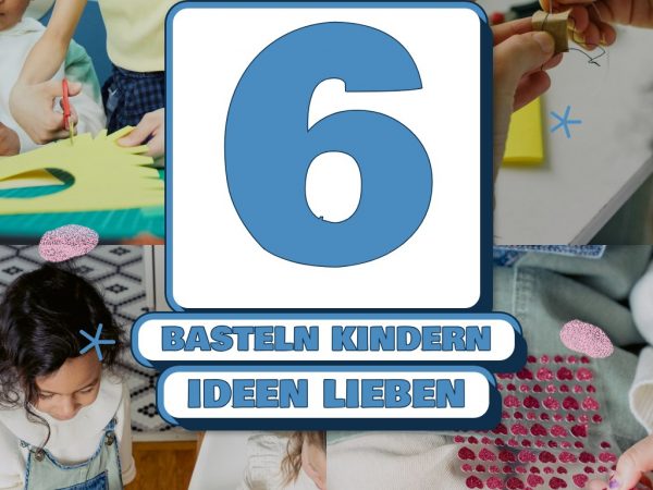 Basteln mit Kindern an Regentagen