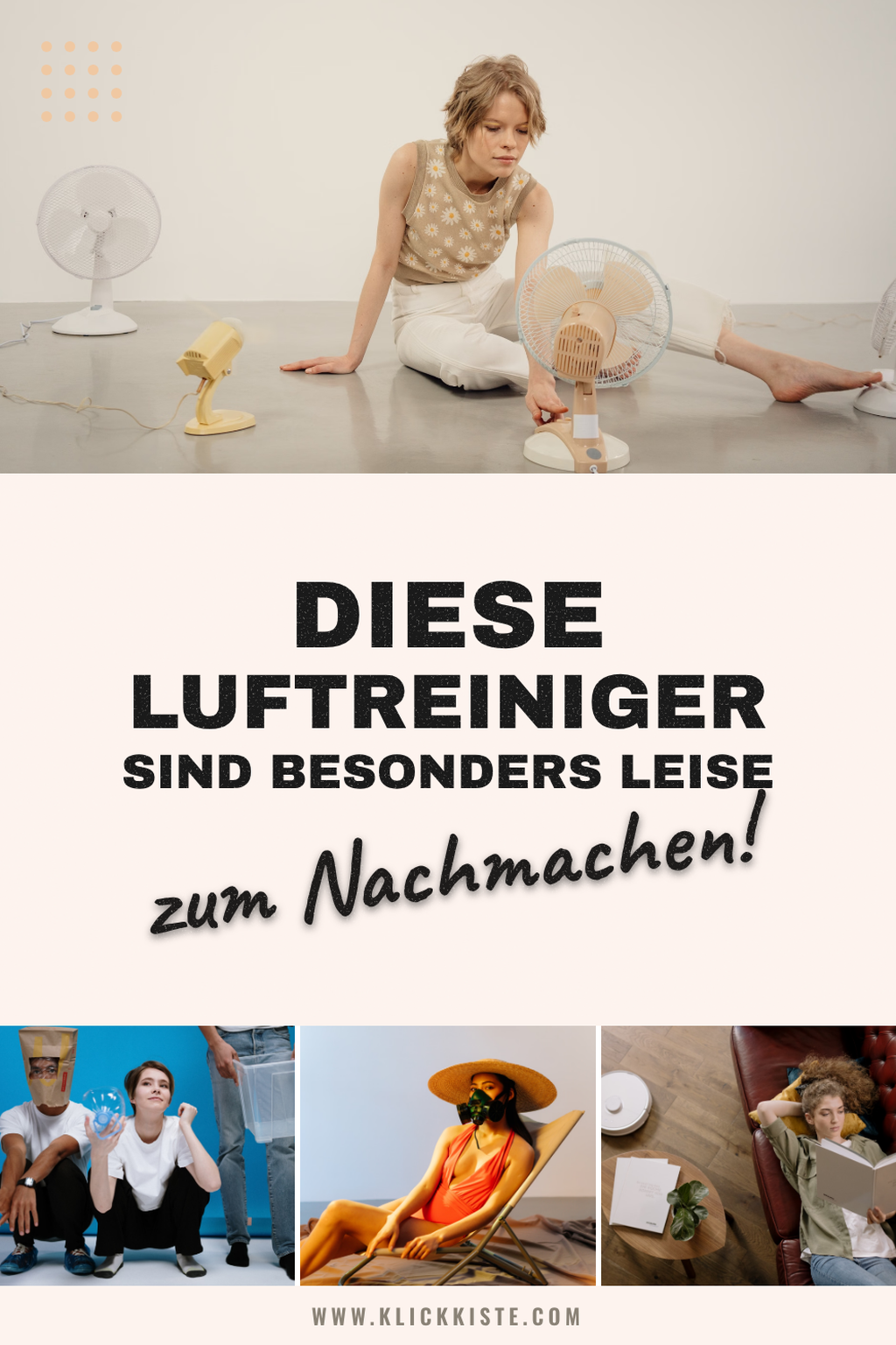 Pinterest Pin Diese Luftreiniger sind besonders leise