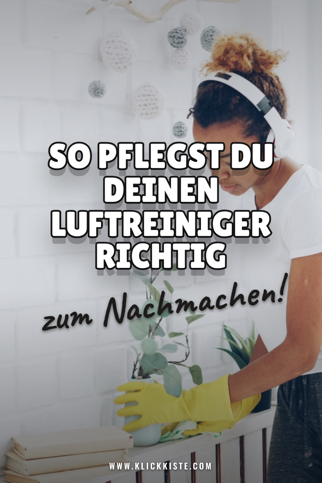 Pinterest Pin So pflegst du deinen Luftreiniger richtig