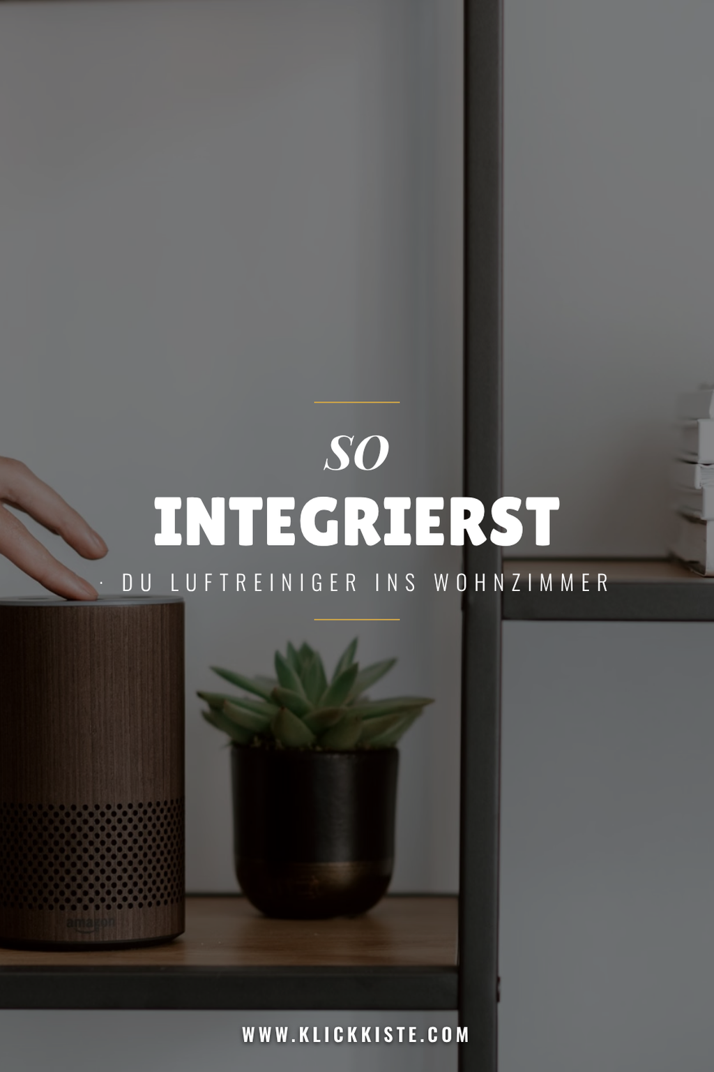 Pinterest Pin So integrierst du Luftreiniger ins Wohnzimmer