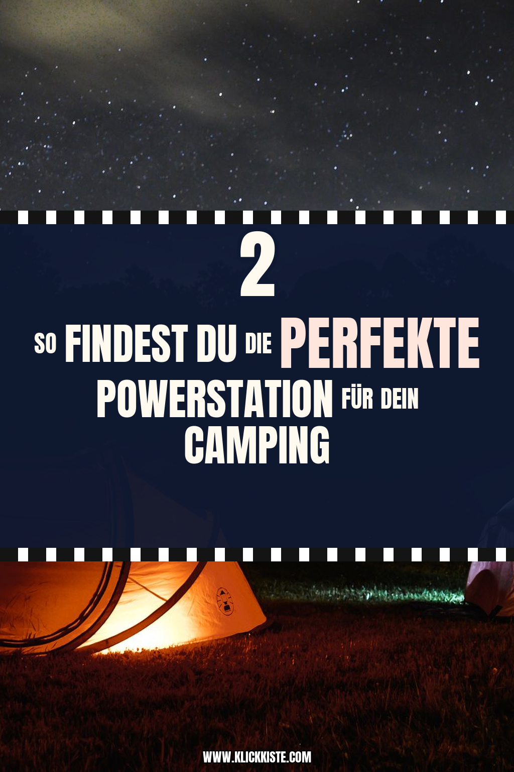 Pinterest Pin So findest du die perfekte Powerstation für dein Camping