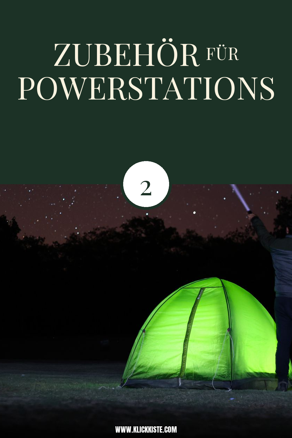 Pinterest Pin Zubehör für Powerstations